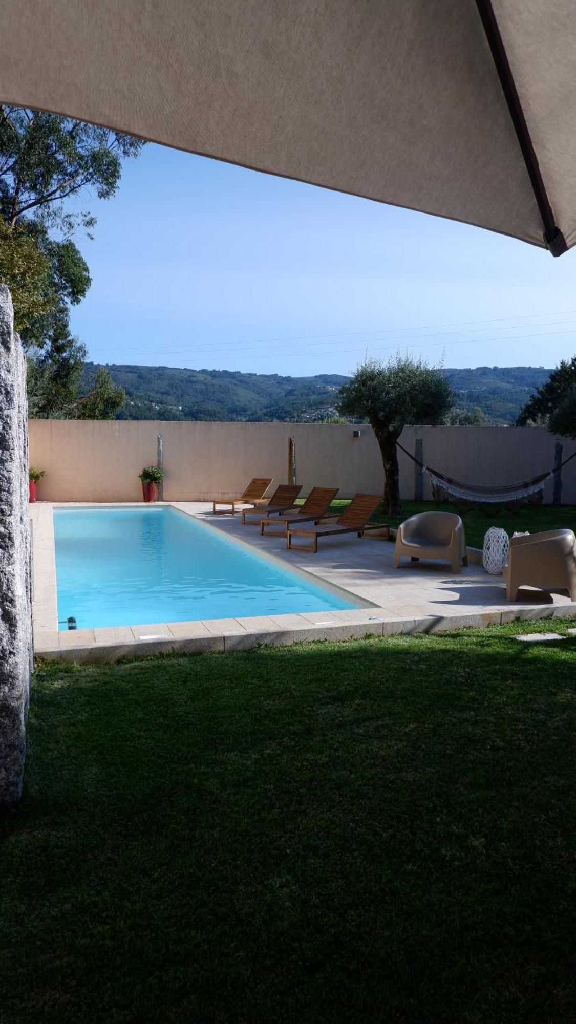 Вилла Eido Do Luou - Casa De Ferias Com Piscina (Adults Only) Santa Cruz do Lima Экстерьер фото